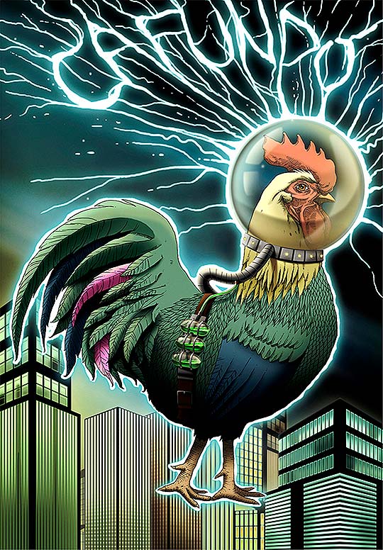 Ilustración, mundos extraños y colorido de Pedro Correa
