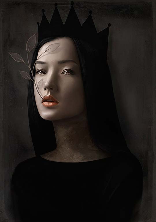 Ilustración y retratos emotivos de Krisztian Tejfel